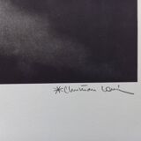 Silver photograph, screen print by Christian Louis (1948-2011), numbered and signed