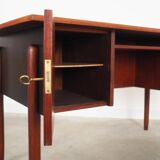 Teak desk, Danish design, 1960s, production: Denmark