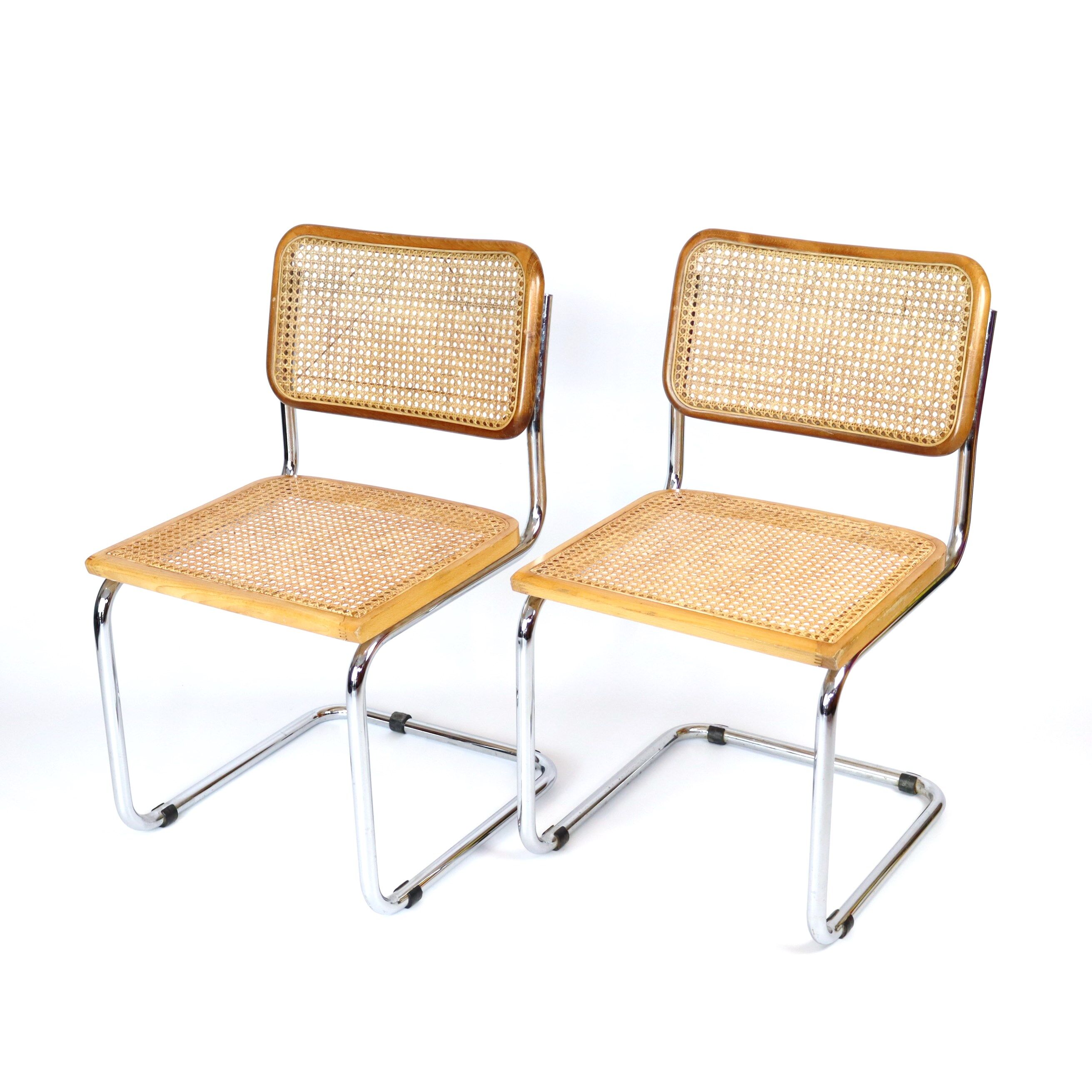 Pair of chairs Breuer B32