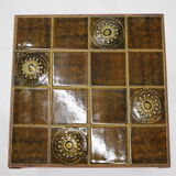 1960s Danish Teak and Tile Side Table