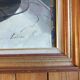 Oil on canvas Lainas Fontaine Saint Paul de Vence signed framed 72 X 62