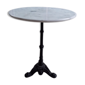 Table bistrot en marbre