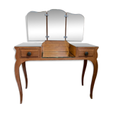 Mid-century hairdresser - triptych mirror