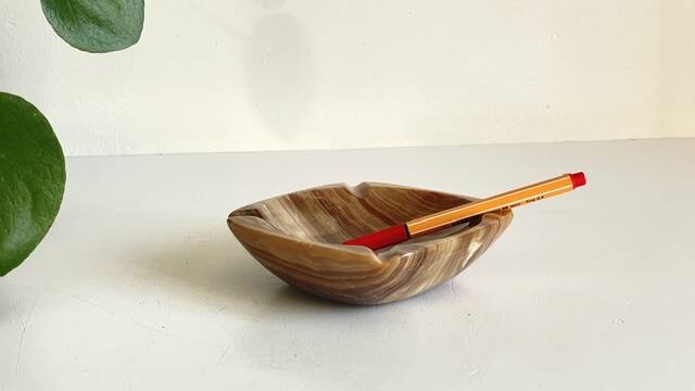 ONYX ASHTRAY Vintage Marble