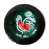 Decorative dish in enamelled ceramics - 1950s