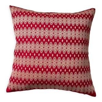 Cushion Kachin red beige 40x40 cm