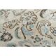 1970s Vintage Persian Handmade Wool Cotton Beige Area Rug 291x387