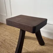 Brutalist tripod stool
