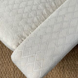 Paire de fauteuils et repose pied
