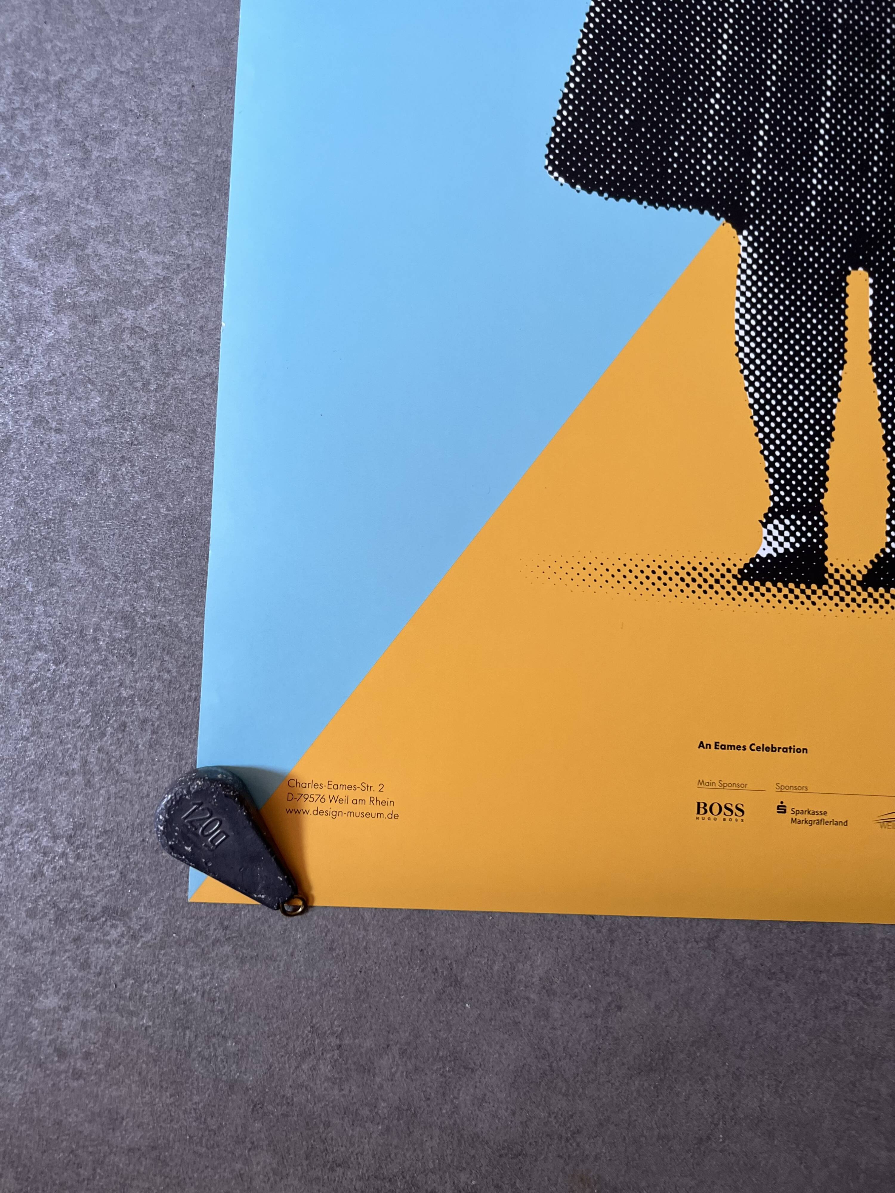 Poster Vitra Design Museum Charles and Ray Eames 2017