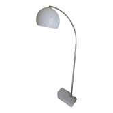 Lampadaire arc Agemob socle en marbre