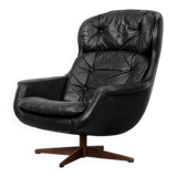 Fauteuil pivotant moderne scandinave vintage du milieu du siècle de Selig