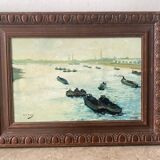 Marine du XXEME siècle signée