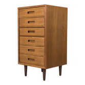 Danish Teak Chest of Drawers from Fanø, 1970s