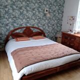 Maugrion rattan bed