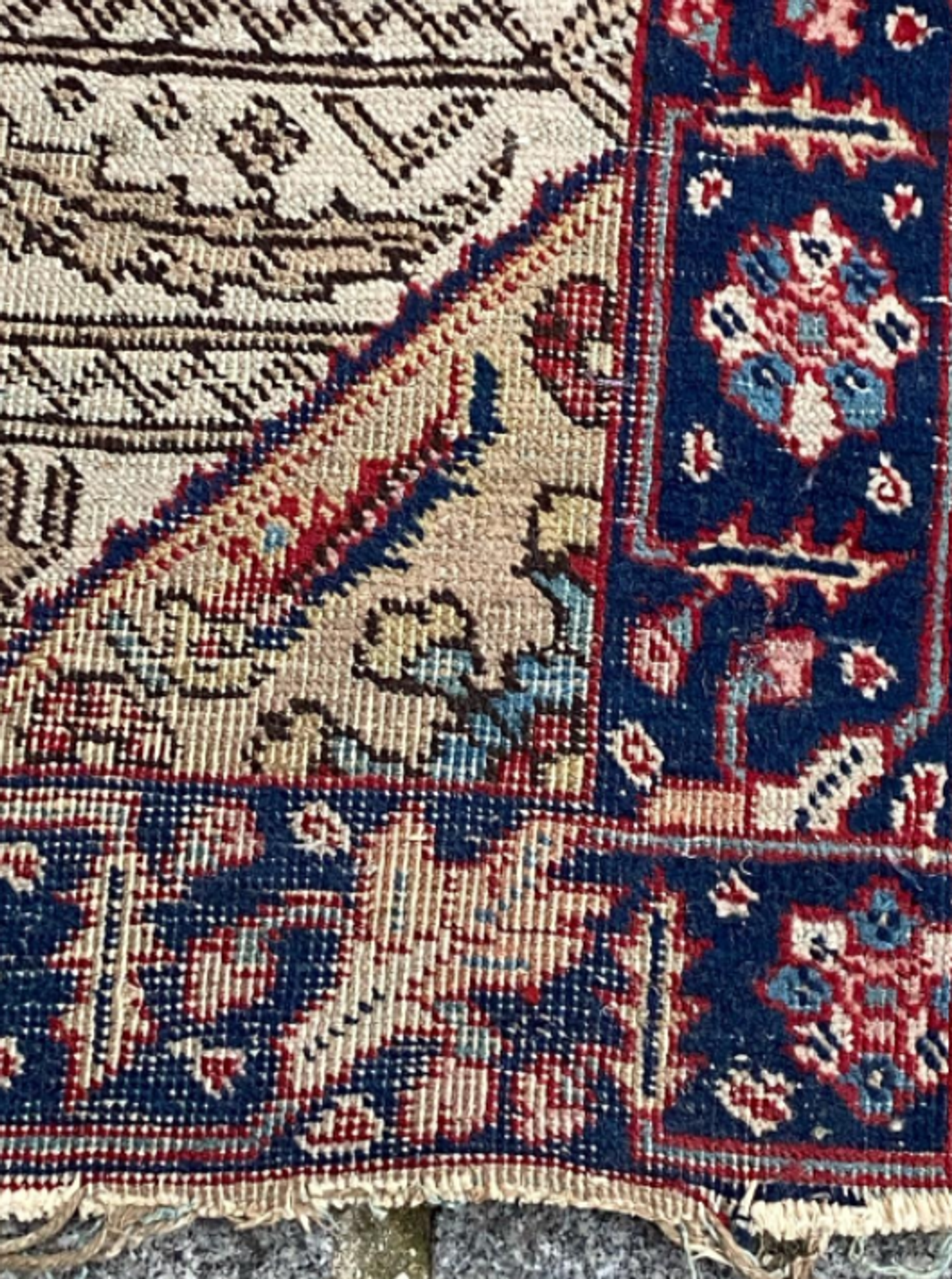 Tapis Tabriz antique 126x76cm