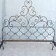 Louis XV style wrought iron bed