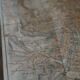 Ancien plan de Lyon - France - 1906 | Décoration murale vintage