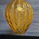 Amber glass vintage chandelier