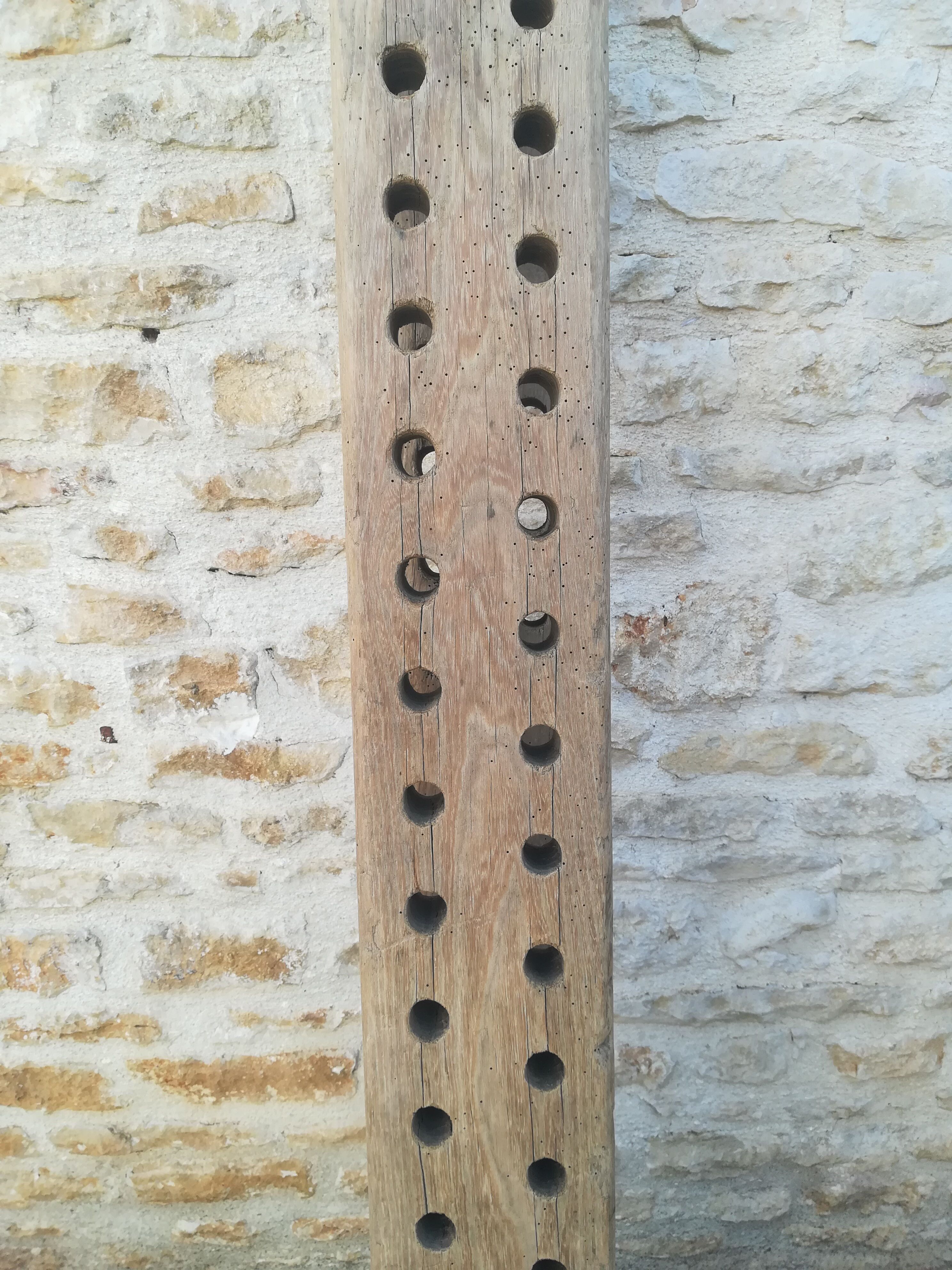 Wooden column