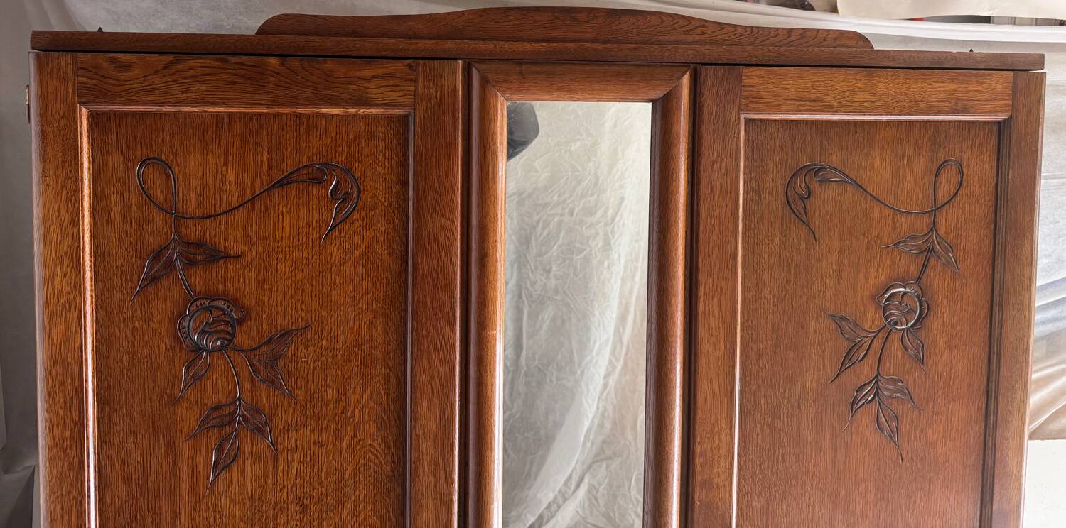 Parisian Art Deco wardrobe