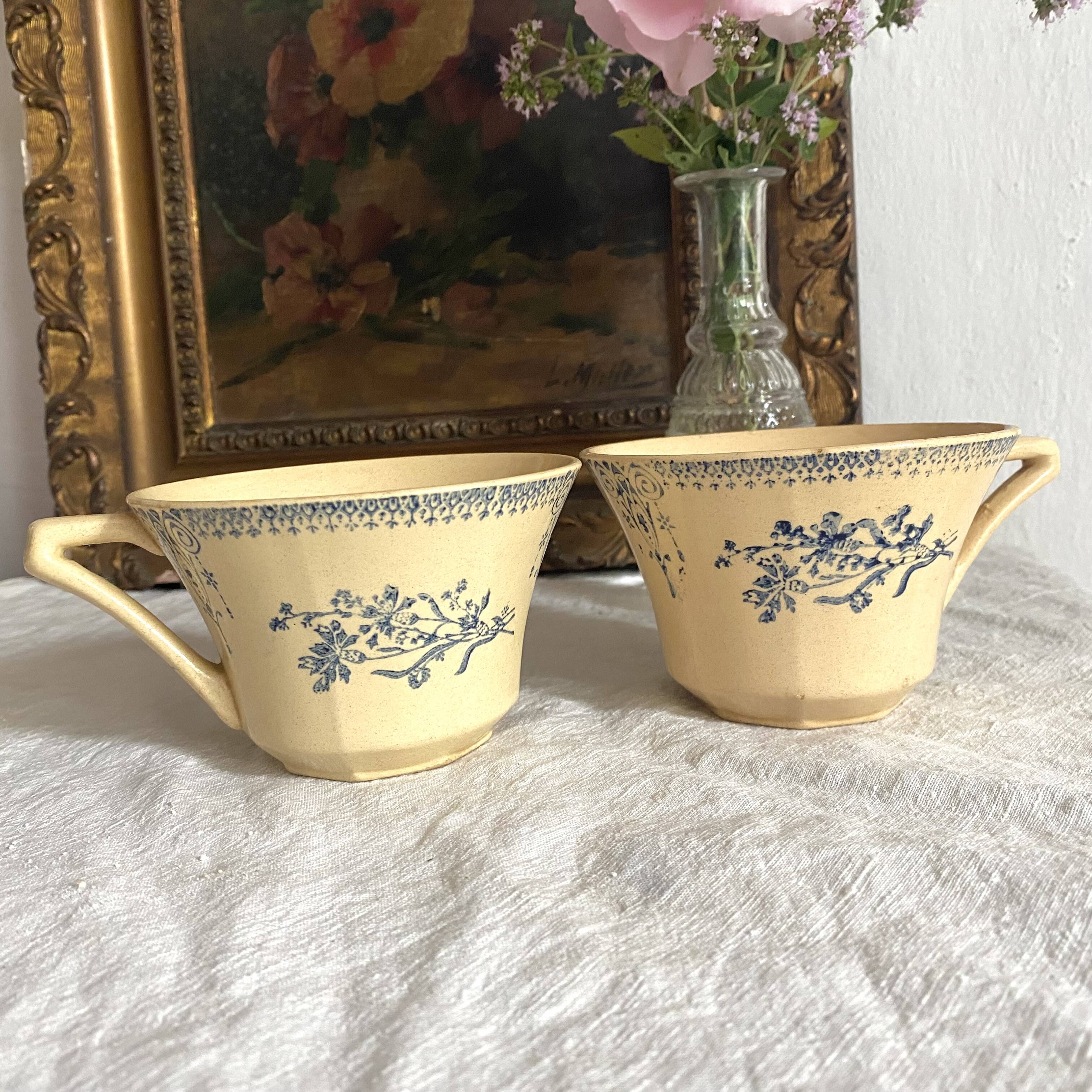 Antique St Amand cups