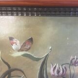 Bouquet flowers composition on canvas 91x71