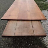 Old farm table in cherry tree