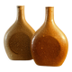 Pair of gourd vases, Marie Galante