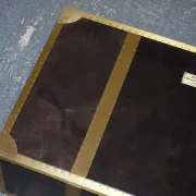 Cumberland Coffee Table with Red Velvet Lining by Timothy Oulton