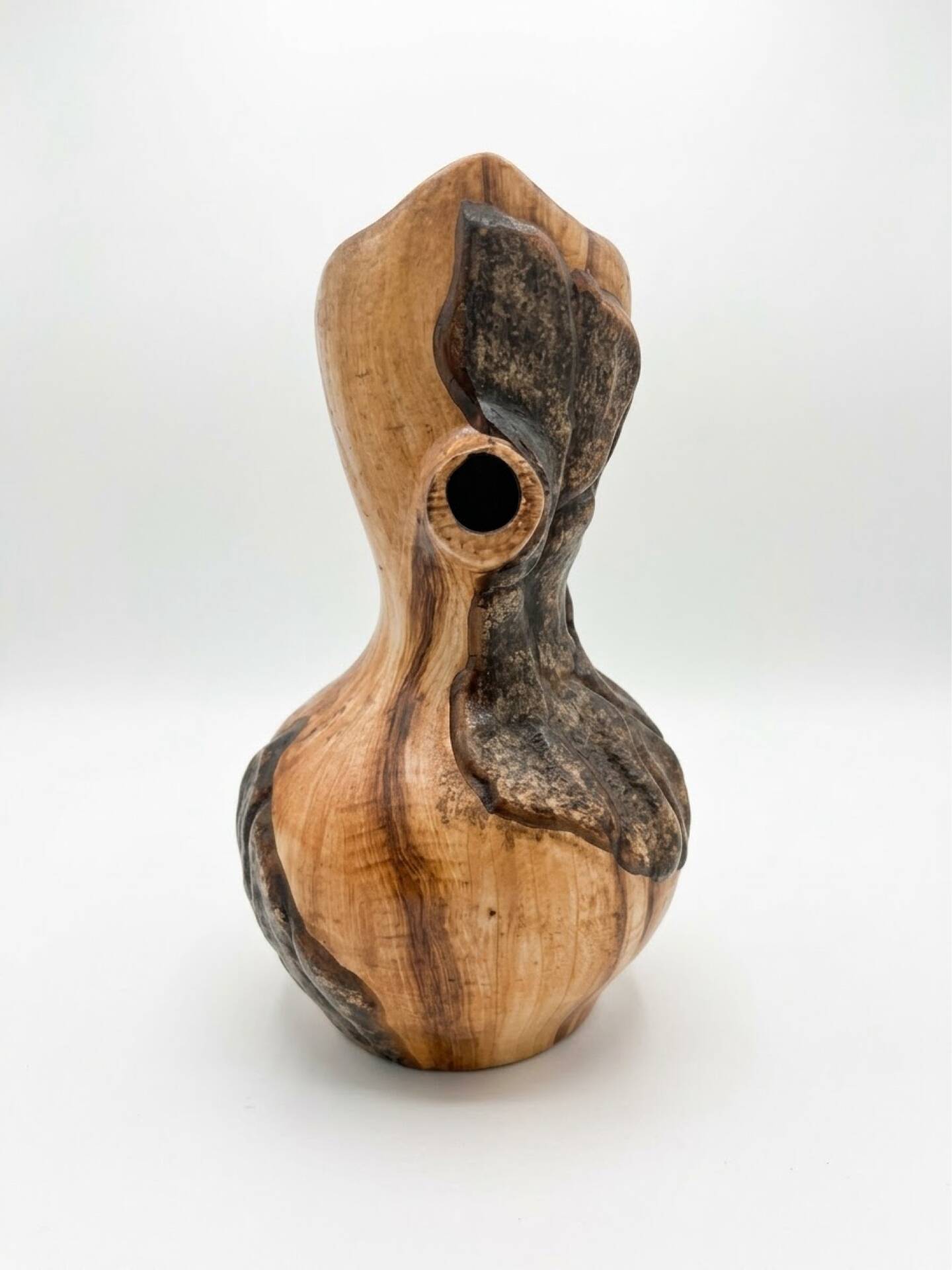 Sculptural pitcher in ceramic 1950-1960, signed Cérart