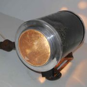 Ancien  projecteur de théâtre ou cinéma métal et aluminium