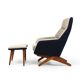 Illum Wikkelsø Lounge Chair for Mikael Laursen 1960s / New Upholstered!