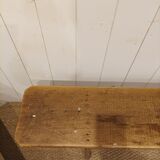 Antique solid wood bench