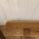 Antique solid wood bench