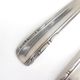 37 pieces cutlery setof silver metal with punches, 50s