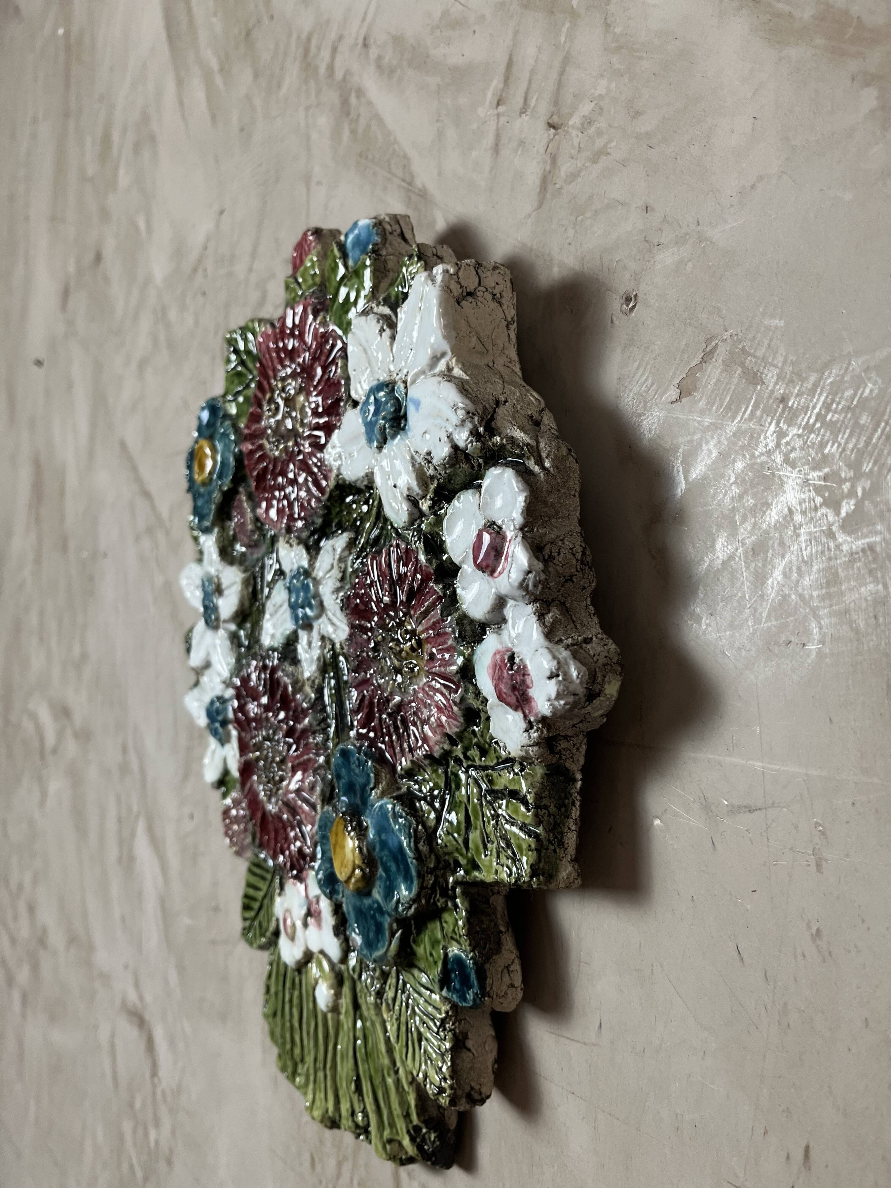 Ceramic wall decoration