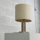 Vintage marble and brass lamp