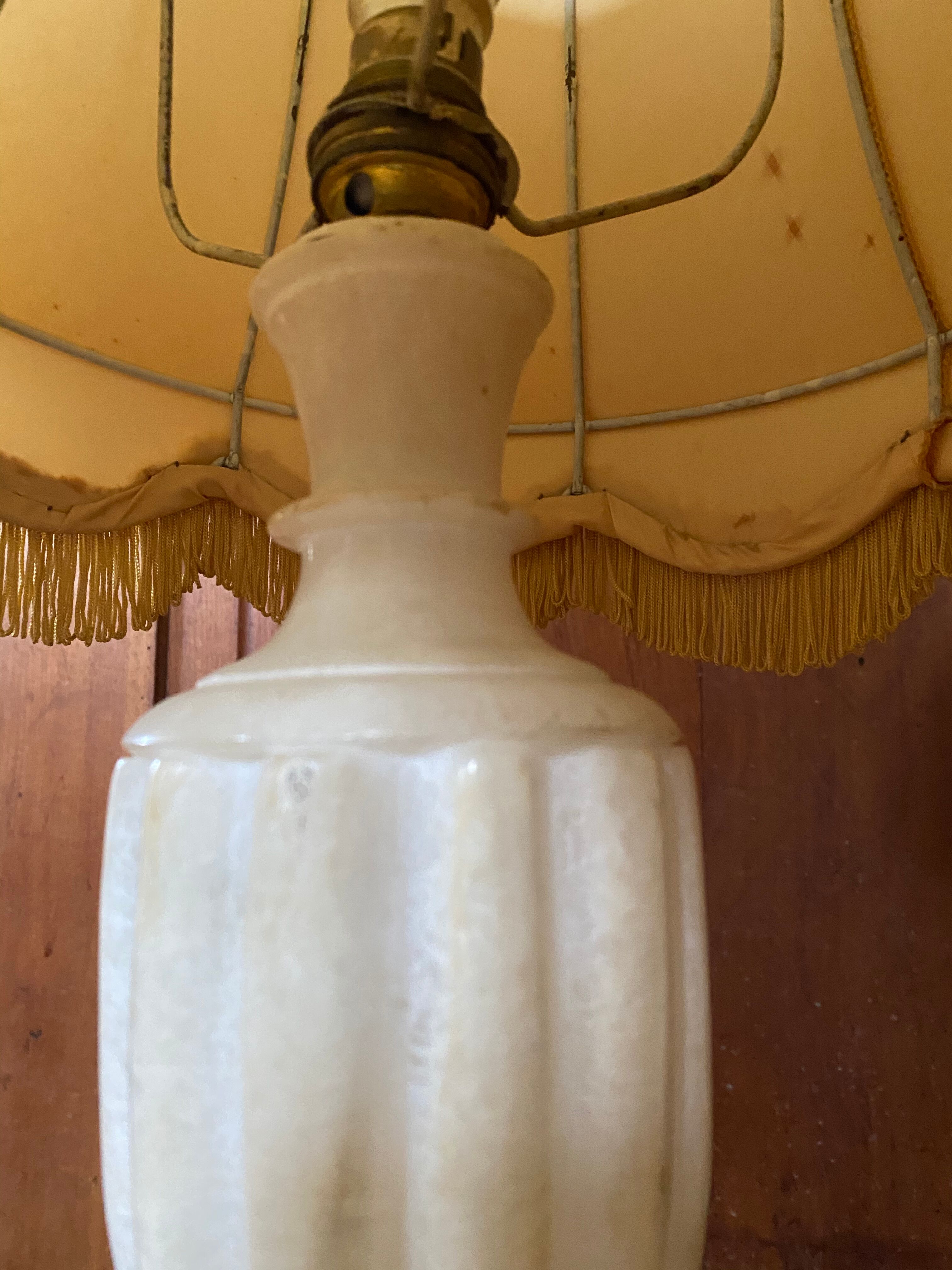 Alabaster lamp