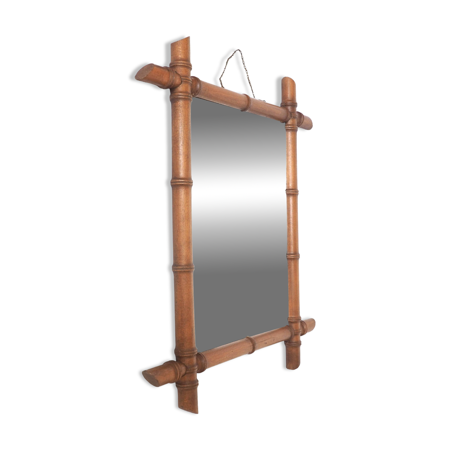 Large "bamboo" mirror 1900