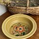 Earthenware salad bowl, Lunéville, 1970