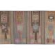 Vintage Turkish hallway rug 82x380 cm
