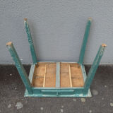 Ancienne table en bois patine vintage