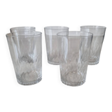 Verres Baccarat modèle Jet d'eau début XXéme