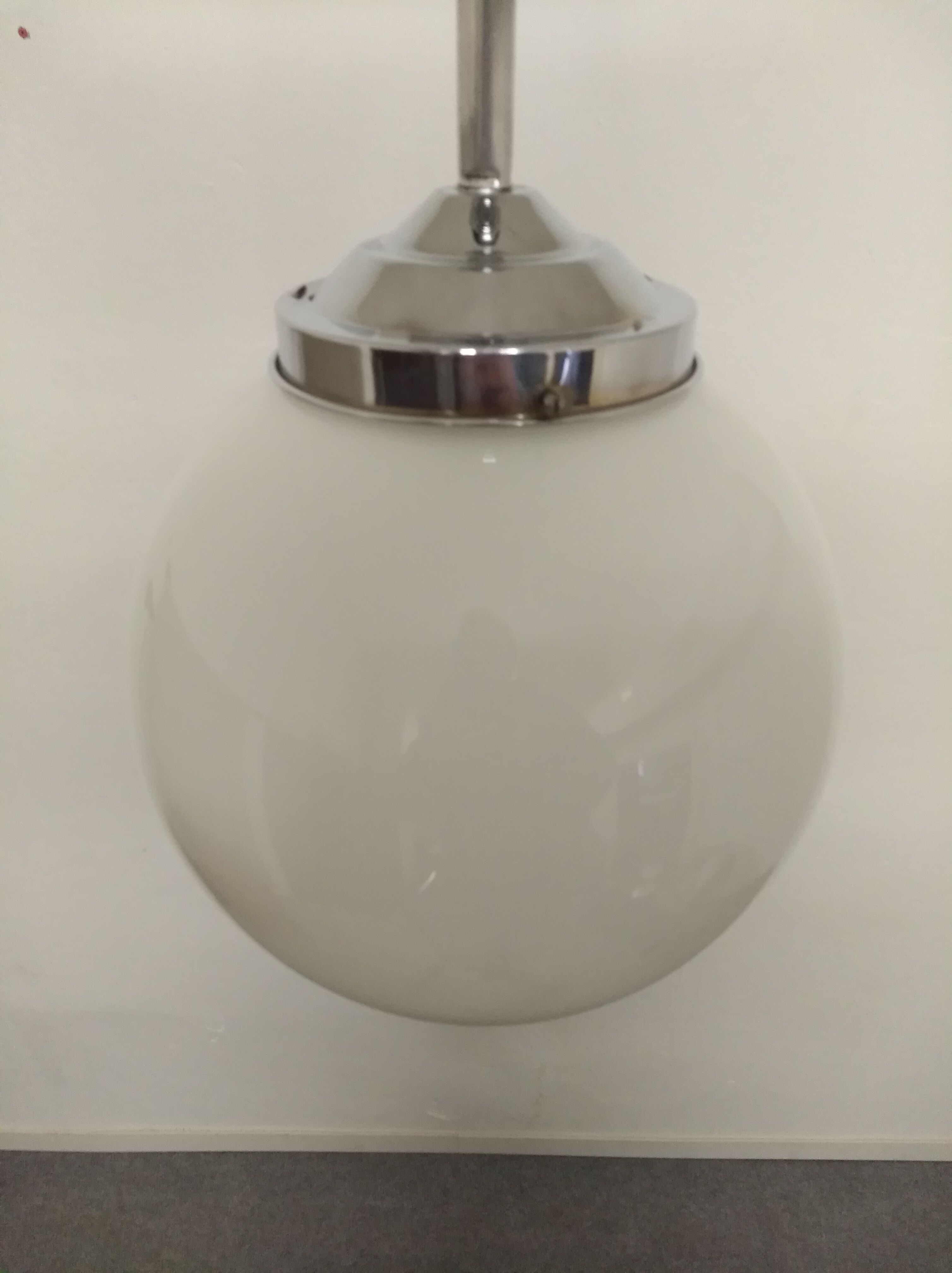 Art deco hanging in opaline