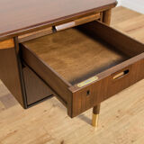 Mid-century teak desk by Sten Blomberg for Seffle Möbelfabrik, Sweden, 1960s