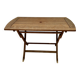 Table pliante bois exotique terrasse