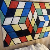 Rubik's cube Castelbajac carpet