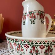 Art Deco toilet set
