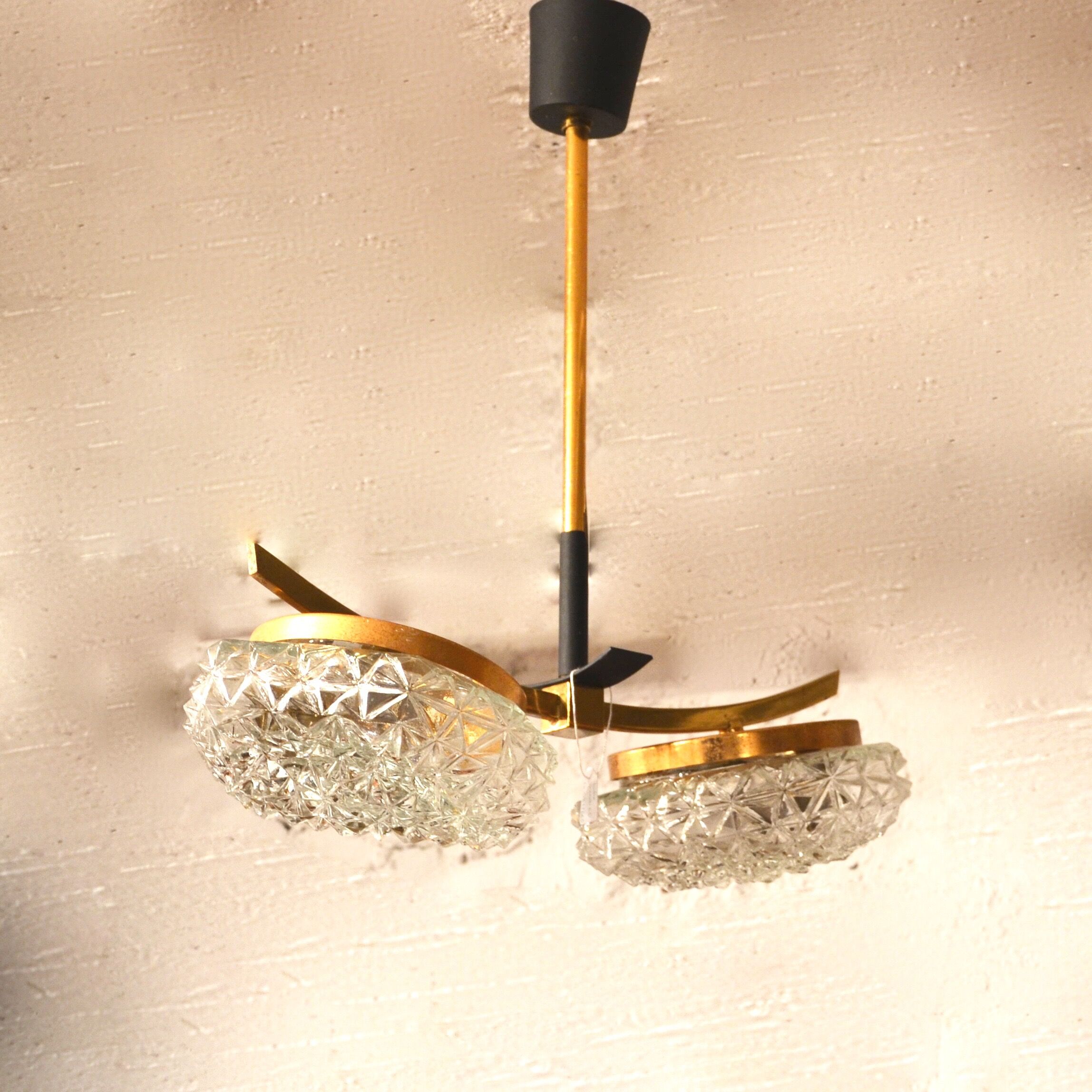 Chandelier 60s glass